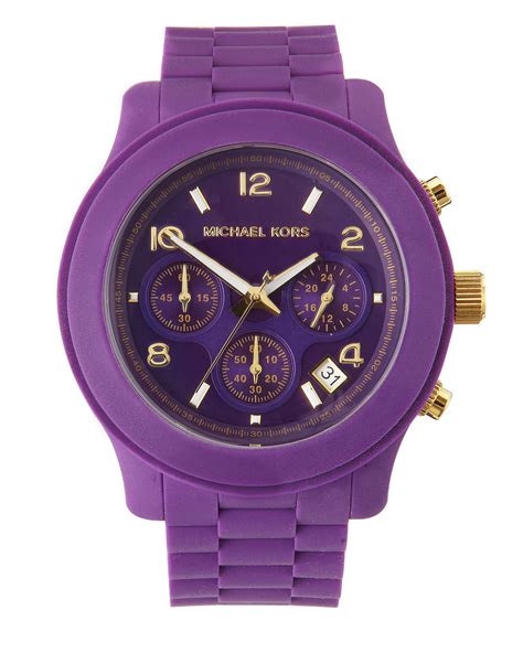 michael kors purple watch women'|Michael Kors Watch 251501.